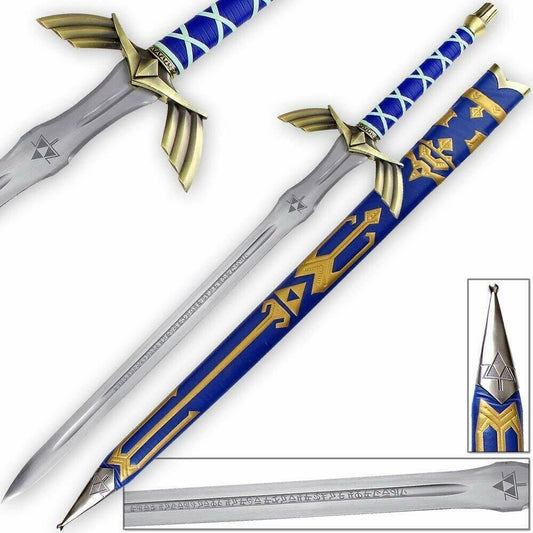 40" LARGE ADULT Legend of Zelda FULL TANG Master Sword Skyward Limited Edition