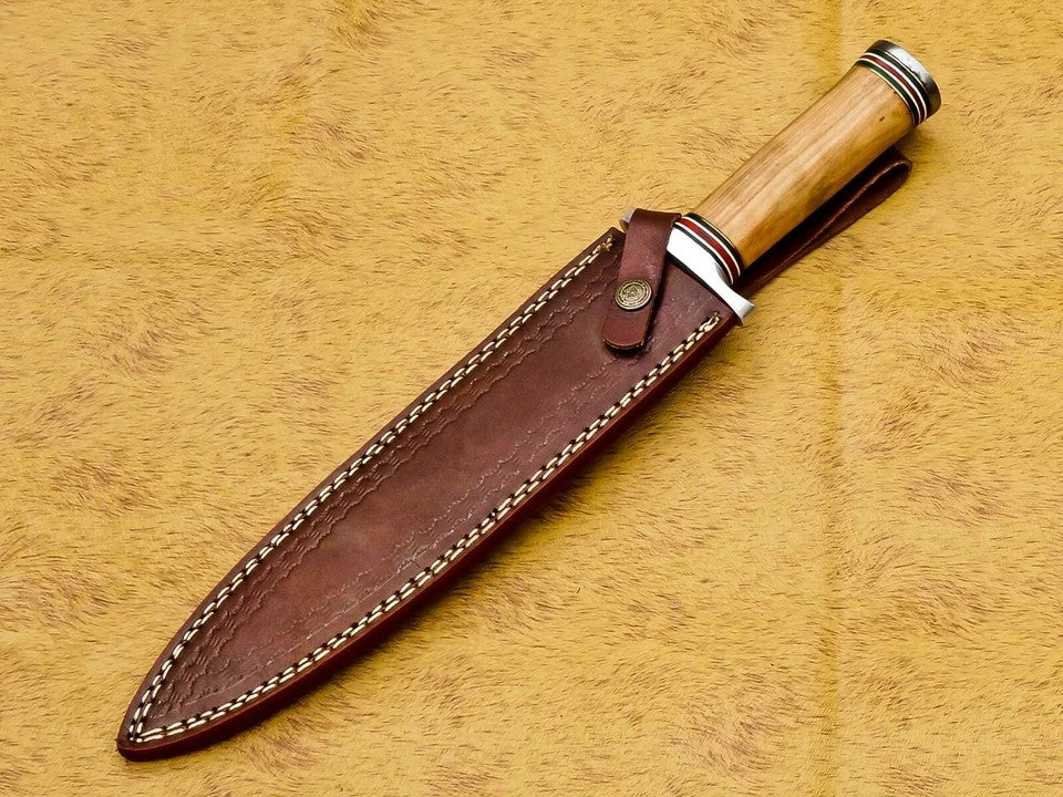 Custom Handmade Damascus Dagger knives-Hunting & Survival Knives | Camping Gear