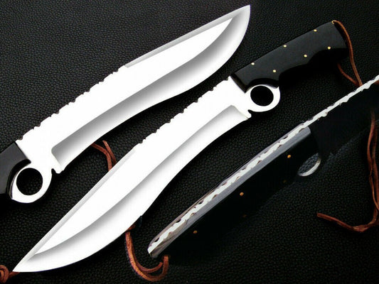 Custom Handmade Carbon Steel Blade Gurkha Kukri Knife | Hunting Knife Camping