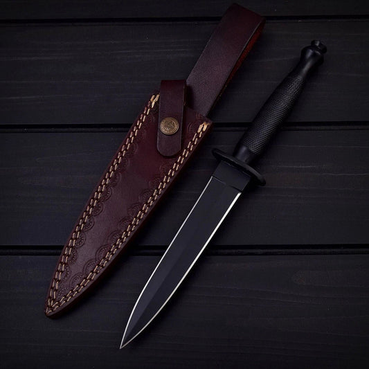 British Army Fairbairn Sykes Commando Dagger Knife Hunting Dagger With Sheath